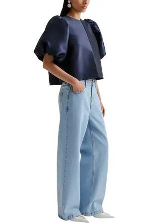 By Malina Cleo Puff Sleeve Blouse