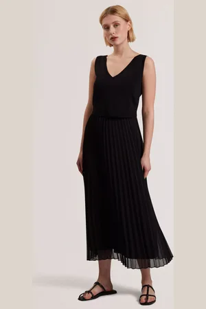 Ted Baker 2-in-1 Pleated Cami Dress