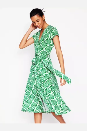 Boden Sara Jersey Floral Shirt Dress