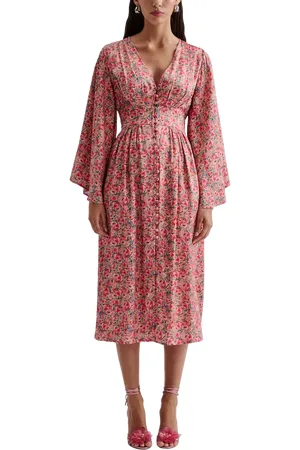 By Malina Auden Floral Midi Dress