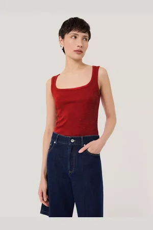 Jigsaw Luxe Square Neck Vest Top