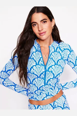 Boden Sun Safe Raglan Sleeve Sleeve Swim Top