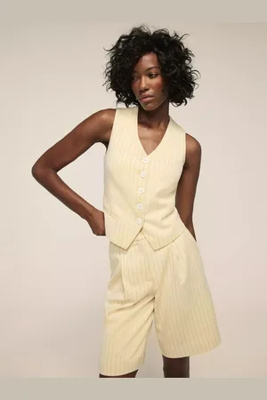 mint&berry Pinstripe Tailored Shorts