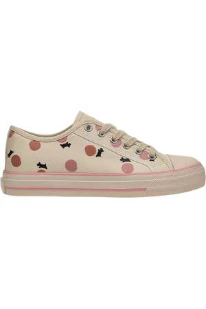 Radley Low Canvas Spot Trainers