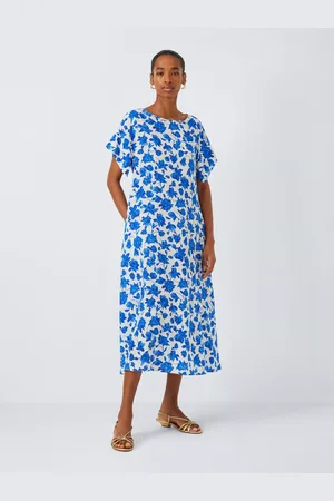 Max Mara Cannes Floral Pure Silk Dress