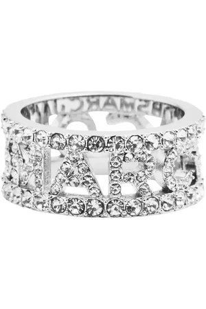 Marc Jacobs Monogram Ring, Silver