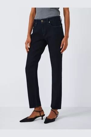 RAG&BONE Dre Low Rise Slim Boyfriend Jeans, Dark Blue