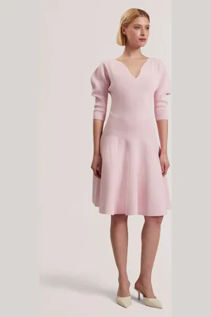 Ted Baker Sculptured Knit Skater Dress