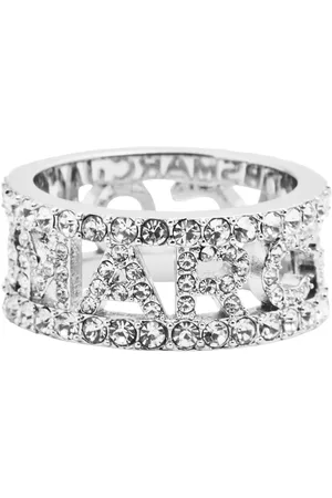 Marc Jacobs Monogram Ring, Silver