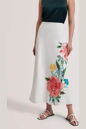 Ted Baker Casla Floral Skirt