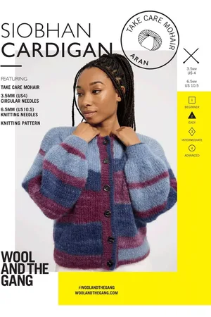 Wool and the Gang Believe Cardigan Knitting Pattern