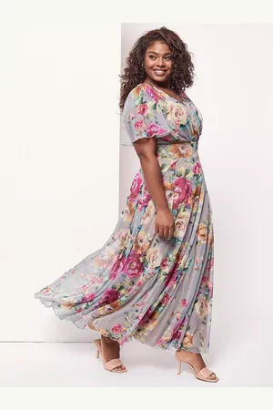 Scarlett & Jo Isabelle Float Sleeve Maxi Dress