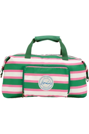 Joules Resort Stripe Packaway Duffle Bag, 33.4L