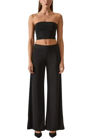 James Lakeland Wide Leg Tailored Trousers