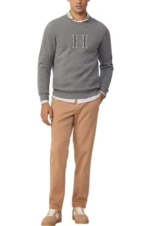 Hackett Heritage Cotton Blend Fleece-Back Sweatshirt
