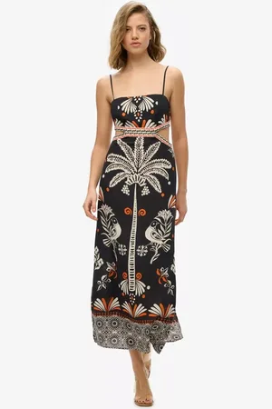 Superdry Statement Cut-Out Maxi Dress