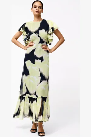 French Connection Natalie Emina Chiffon Maxi Dress