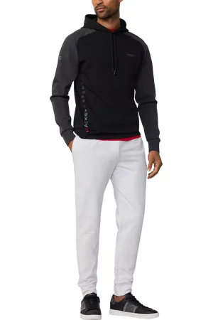 Hackett Cotton Blend Multi Panel Hoodie