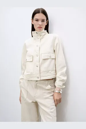 MANGO Mara Cotton Denim Jacket