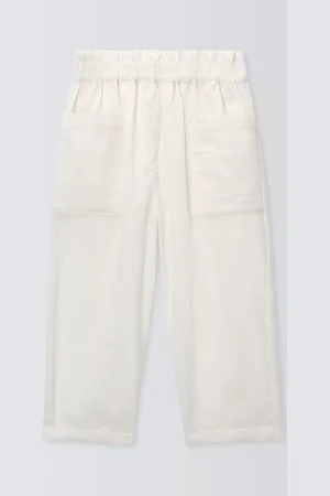 John Lewis Baby Broderie Trousers
