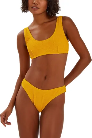 Accessorize Crinkle Crop Bikini Top