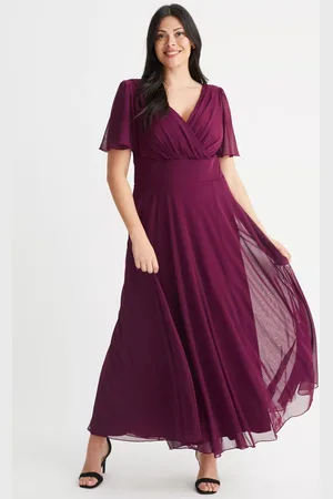 Scarlett & Jo Isabelle Plain Maxi Dress
