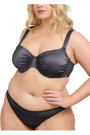 Oola Lingerie Lurex High Leg Bikini Bottoms