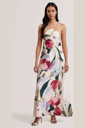 Ted Baker Almaria Floral Bias Cut Maxi Dress
