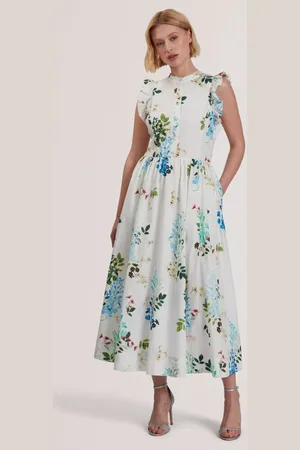 Ted Baker Giolia Leaves Midi Dress