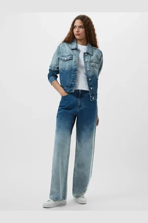 French Connection Dallas Ombre Denim Jacket