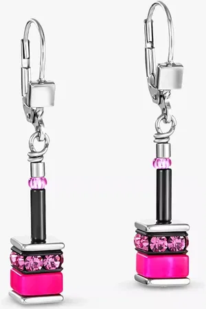 COEUR DE LION Rhinestone Rondelle Drop Earrings