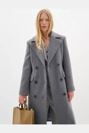 INWEAR Thora Lapel Wool Blend Coat