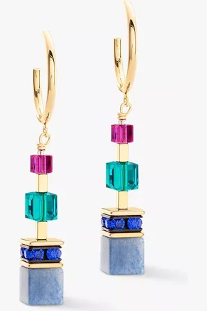 COEUR DE LION Blue Aventurine Drop Earrings