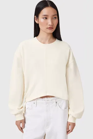 AllSaints Mira Tie Side Pure Organic Cotton Sweatshirt