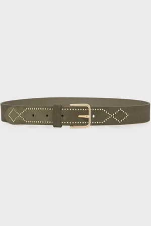 Gerard Darel Hailey Suede Leather Belt