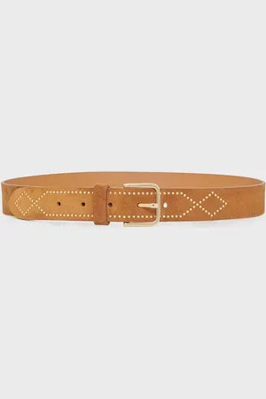 Gerard Darel Hailey Suede Leather Belt