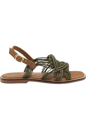 Ravel Elrig Crochet Flat Slingback Sandals