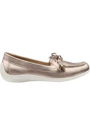 Hotter Bay II Wide Fit Leather Loafers