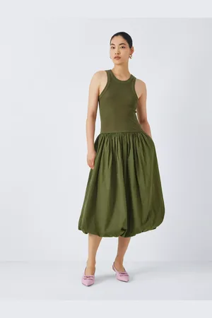 John Lewis Jersey Bubble Hem Dress, Black