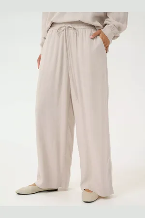 Kaffe Milia Cropped Wide Leg Trousers