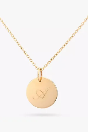 Auree Pembroke Personalised 9ct Pendant Necklace