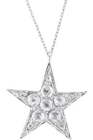 London Road 9ct Gold Portobello Starry Night Diamond Star Pendant