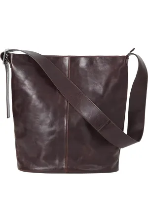Vagabond Stockholm Leather Crossbody Bag, Brown