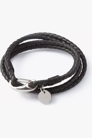 Simon Carter Padstow Leather Wrap Bracelet