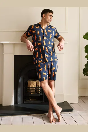 Chelsea Peers Meerkat Print Short Pyjama Set