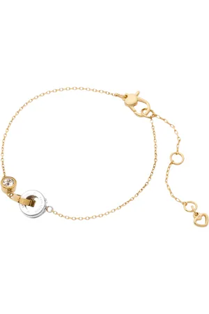 Kate Spade Cubic Zirconia Interlink Chain Bracelet