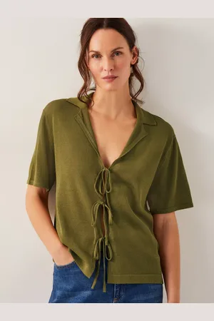 Monsoon Tia Tie Front Cardigan