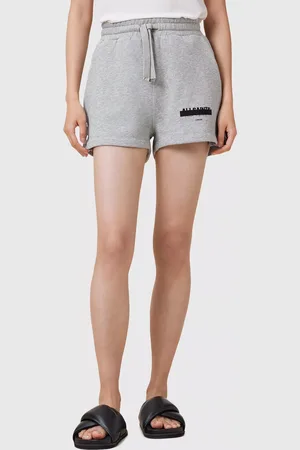 AllSaints Sorri Elasticated Drawstring High Waist Sweat Shorts