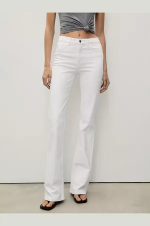 MANGO Fiona Mid Rise Flare Jeans