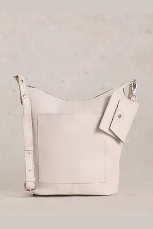 White Stuff Fern Leather Cross Body Bag